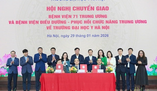 2 bệnh viện trung ương chính thức chuyển giao về Trường Đại học Y Hà Nội
