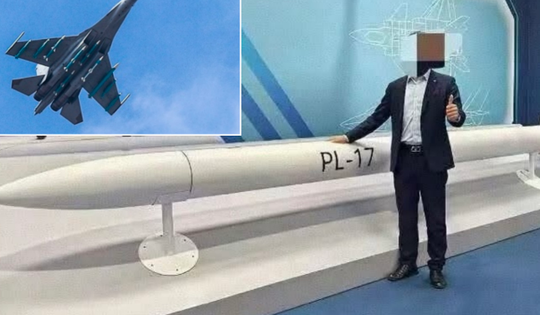 Lộ diện tên lửa không đối không tầm xa nhất thế giới