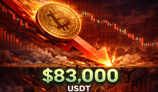 Bitcoin có biến, đột ngột giảm xuống 83.000 USDT trong đêm