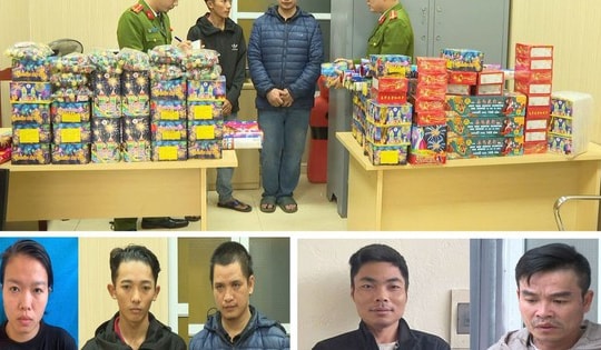 Thanh Hoá: Triệt phá nhiều đường dây mua bán, vận chuyển pháo trái phép quy mô lớn