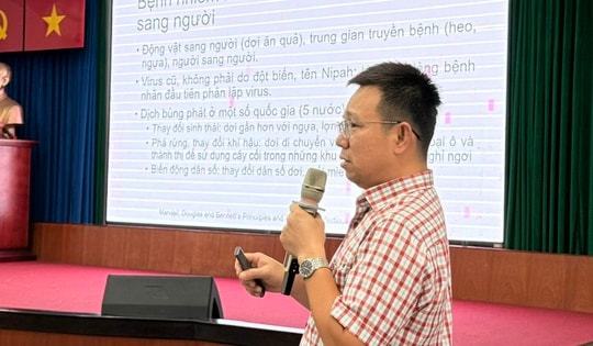 TPHCM tập huấn hướng dẫn chẩn đoán, điều trị và phòng chống bệnh do virus Nipah