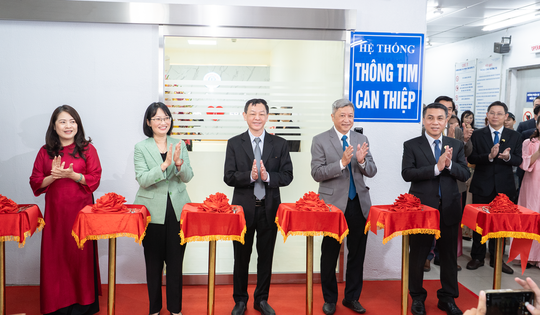 Đưa vào hoạt động hệ thống thông tim can thiệp hàng đầu phía Nam