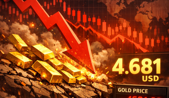 Giá vàng bốc hơi gần 1.000 USD trong hơn 1 ngày, chưa từng có trong lịch sử