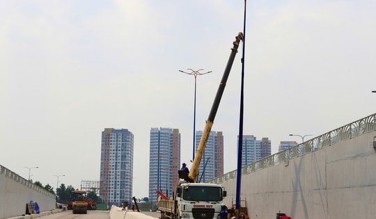 Hầm chui HC1-02 nút giao An Phú khi nào thông xe?