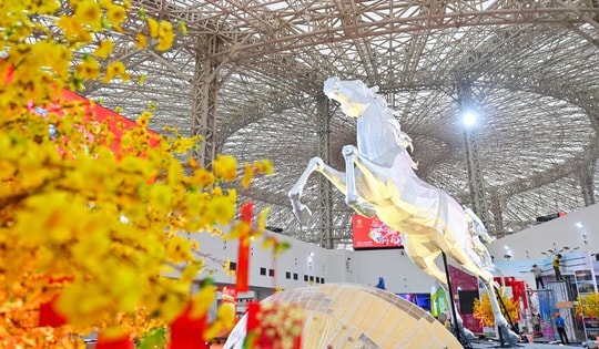 Hình ảnh mới nhất về Hội chợ Mùa Xuân 2026 trước ngày khai mạc