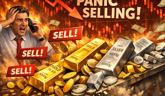 Bán tháo vàng, bạc là không thể tránh khỏi