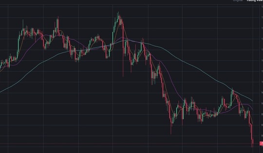 Bitcoin tiếp tục giảm bất chấp 'cá mập' ra tay cứu giá