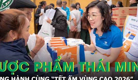 Dược phẩm Thái Minh đồng hành cùng chương trình “Tết ấm vùng cao 2026”