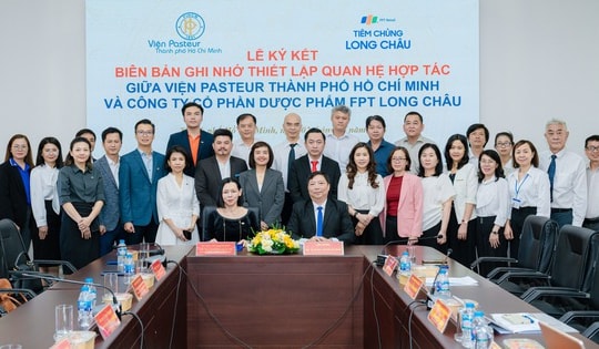 Kết nối nguồn lực y tế dự phòng vì Việt Nam khỏe mạnh: Long Châu và Viện Pasteur TP. Hồ Chí Minh hợp tác chiến lược toàn diện