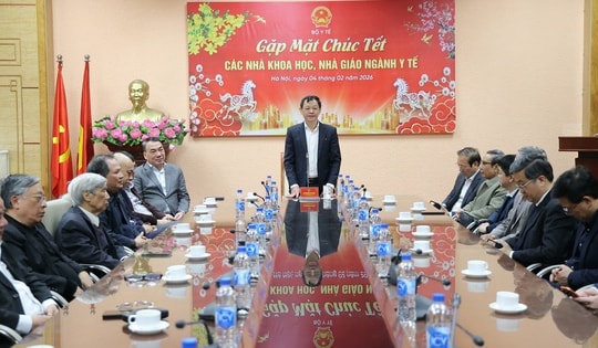 Bộ Y tế gặp mặt, chúc Tết các nhà khoa học, nhà giáo Hội đồng Đạo đức trong nghiên cứu y sinh học Quốc gia phía Bắc