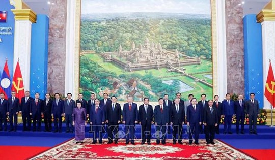 Tổng Bí thư Tô Lâm đồng chủ trì Cuộc gặp giữa Người đứng đầu ba Đảng Việt Nam - Campuchia – Lào