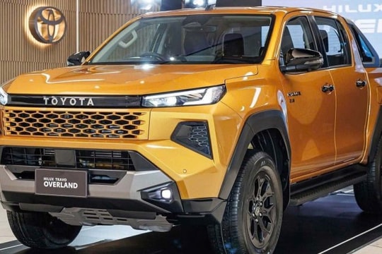 Bảng giá xe Toyota Hilux mới nhất tháng 2/2026