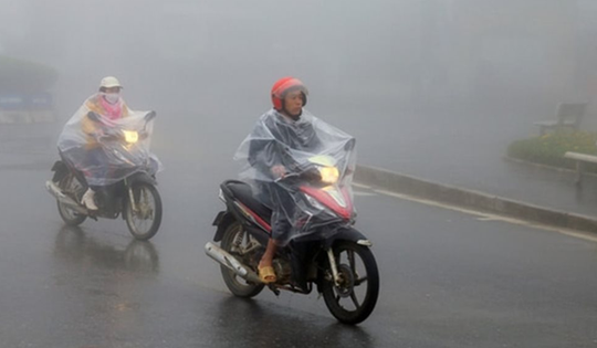 Rét buốt lan rộng từ miền Bắc vào Quảng Trị đến TP Huế