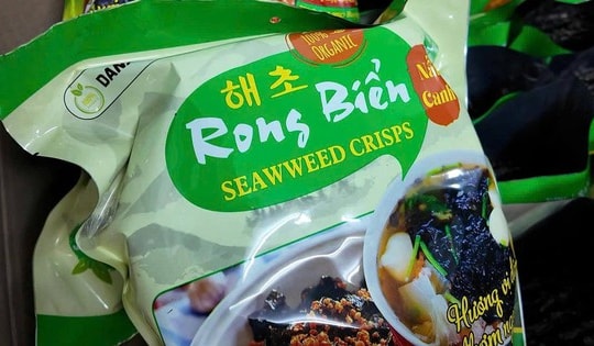 Bắt tạm giam chủ Công ty DANA FOOD trong vụ rong biển giả tại Đà Nẵng