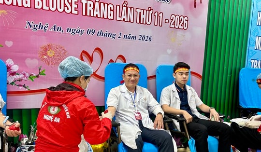 'Giọt hồng Blouse trắng' lan tỏa nghĩa cử cao đẹp hiến máu cứu người