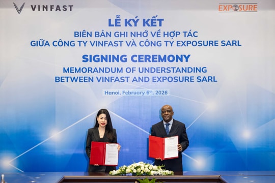VinFast và Exposure SARL hợp tác về vận tải xanh tại Cộng hòa Dân chủ Congo