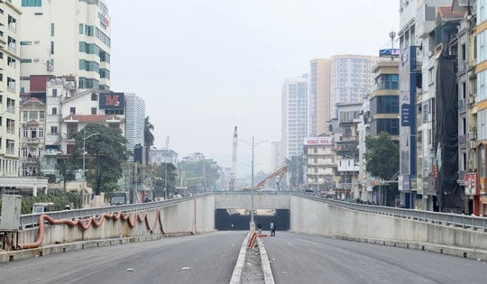 Từ 10/2, hầm chui Kim Đồng cho phép các phương tiện lưu thông