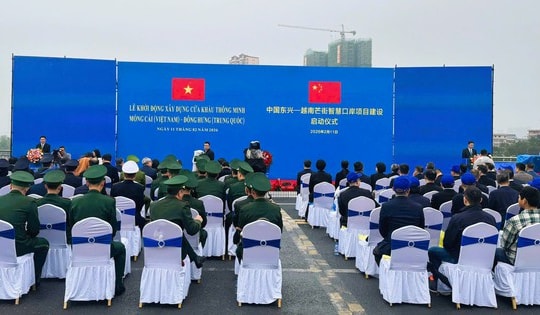 Khởi động xây dựng cửa khẩu thông minh Móng Cái – Đông Hưng