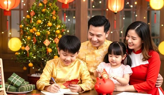 Tiền lì xì của con: Giữ hộ hay để con tự quản?