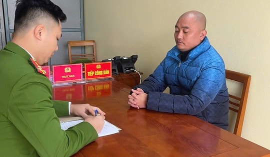 Đối tượng truy nã về tội lừa đảo chiếm đoạt tài sản ra đầu thú sau gần 2 tháng lẩn trốn