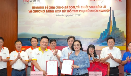 HDBank đẩy mạnh gói vay ưu đãi 12.000 tỷ đồng, đồng hành với người dân Đắk Lắk và Khánh Hoà, Gia Lai phục hồi sau lũ, an tâm đón Tết