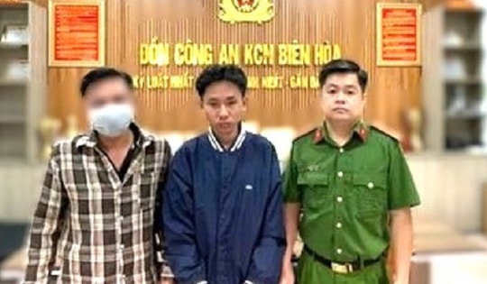 Bắt đối tượng truy nã khi đang làm việc tại khu công nghiệp