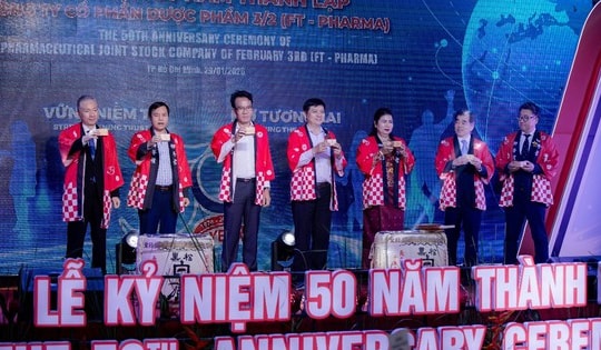 Lễ kỷ niệm 50 năm thành lập Công ty Cổ phần Dược phẩm 3/2 (F.T.PHARMA): Vững niềm tin – Mở tương lai