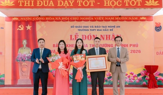 Từ nội lực đến vinh danh cấp Nhà nước: dấu ấn 5 năm bứt phá của trường THPT Mai Hắc Đế