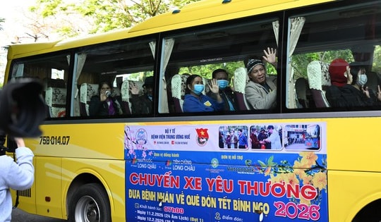 ‘Chuyến xe yêu thương’ cùng Long Châu mang Tết đến với bệnh nhân có hoàn cảnh khó khăn