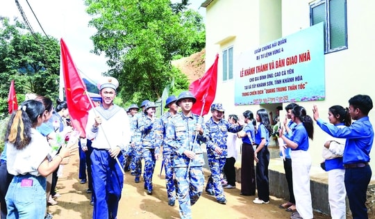 Niềm vui trong căn nhà mới sau “Chiến dịch Quang Trung”