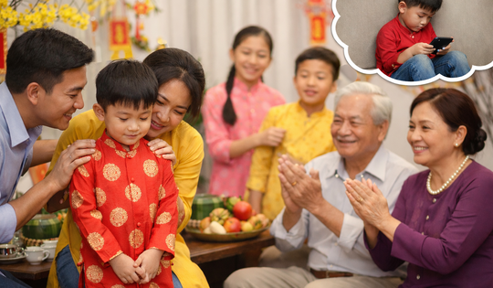 Có nên ép trẻ chúc Tết, biểu diễn trước đám đông?