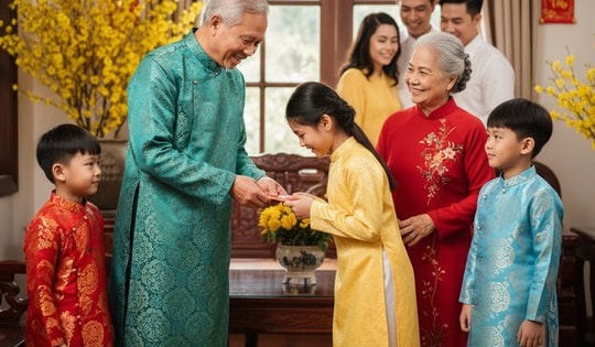 Dạy con hiểu đúng ý nghĩa lì xì: Món quà đầu năm không chỉ là tiền
