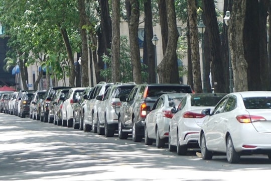 Đi ô tô chúc Tết, đỗ xe thế nào để không bị phạt?