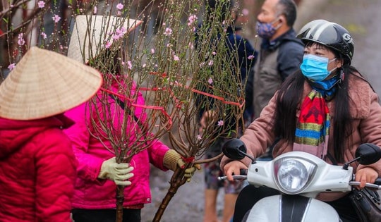 Miền Bắc chuyển mưa phùn kèm rét ngày mùng 1 Tết