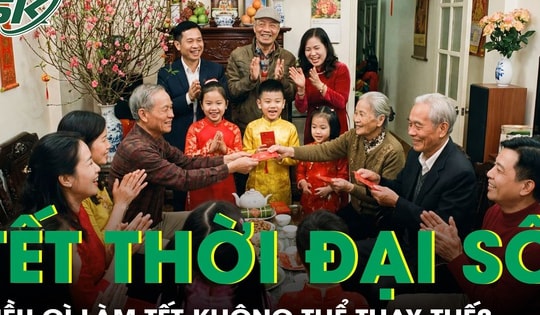 Trước những đổi thay của thời đại số, điều gì khiến Tết không thể thay thế?
