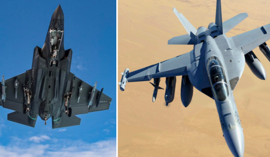 Siêu tàu sân bay Mỹ mang bộ đôi săn radar sẵn sàng 'bịt mắt' phòng không Iran