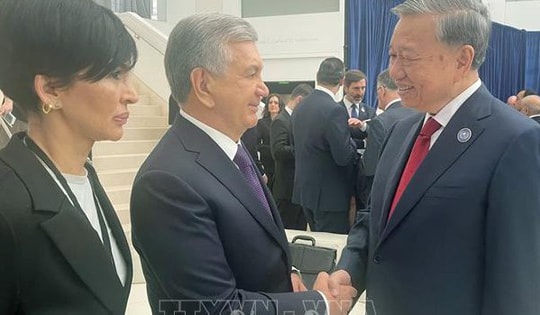 Tổng Bí thư Tô Lâm gặp lãnh đạo các nước nhân dịp tham dự cuộc họp khai mạc Hội đồng Hòa bình về Gaza