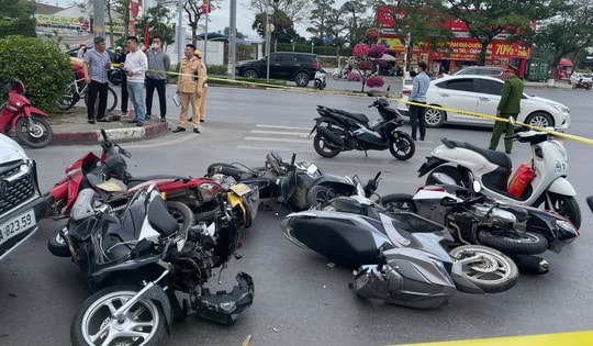 Hải Phòng: "Xe điên" gây tai nạn liên hoàn, một em nhỏ bị bánh xe chèn qua