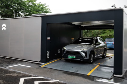 Nio lập kỷ lục gần 176 nghìn lượt đổi pin xe điện trong 24 giờ tại Trung Quốc