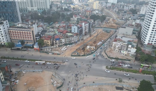 Diện mạo mới đường Vành đai 1 sau khi thi công xuyên Tết