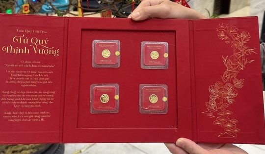 Vàng mini được 'săn đón' lấy may dịp đầu năm mới 2026