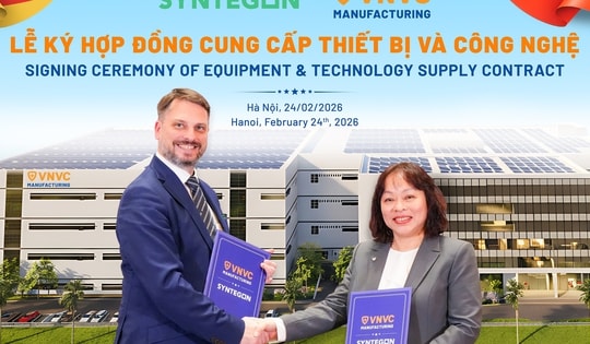 Việt Nam có dây chuyền sản xuất vaccine sử dụng robot hiện đại bậc nhất