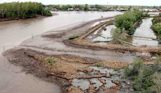 Nam Bộ cao điểm mùa khô, xâm nhập mặn có thể vượt xa mức trung bình nhiều năm