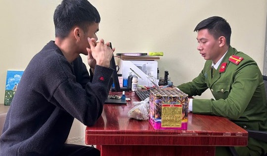 Đốt pháo hoa nổ trái phép, một người ở Thái Nguyên bị phạt 30 triệu đồng