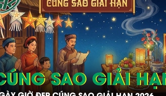 Ngày giờ đẹp cúng sao giải hạn 2026 giúp gia chủ hóa giải vận xấu, cầu bình an cả năm