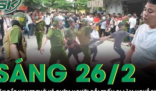 Cuộc vây bắt nghẹt thở tóm gọn kẻ dùng dao tự chế chém người rồi bỏ trốn đi làm nghề biển