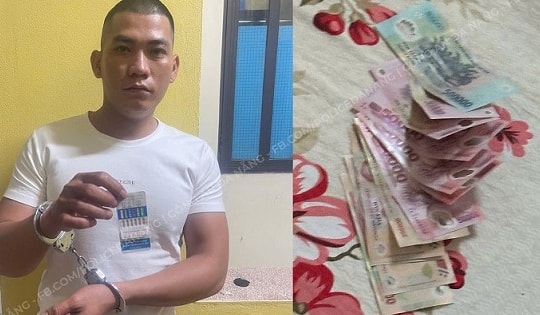 Hơn 2 giờ truy xét, tóm gọn kẻ cướp vàng giữa ban ngày