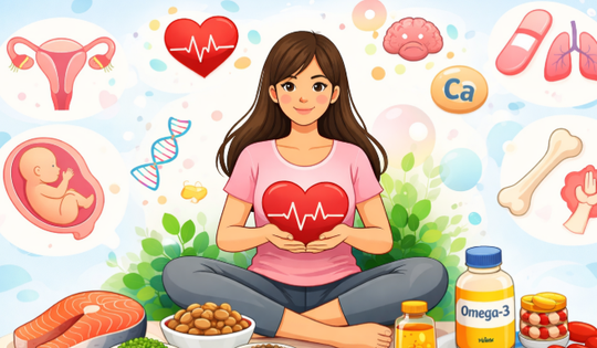 6 lợi ích của omega-3 đối với sức khỏe phụ nữ