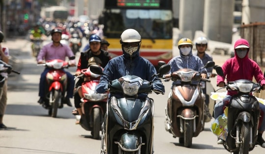 Miền Bắc nắng nóng trước khi đón không khí lạnh