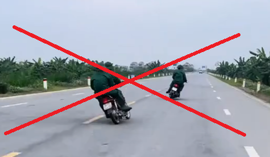 Bất ngờ hàng loạt lỗi vi phạm của 2 thanh niên tham gia giao thông